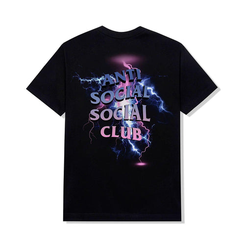 Playera Anti Social Social Club Negra Rayos