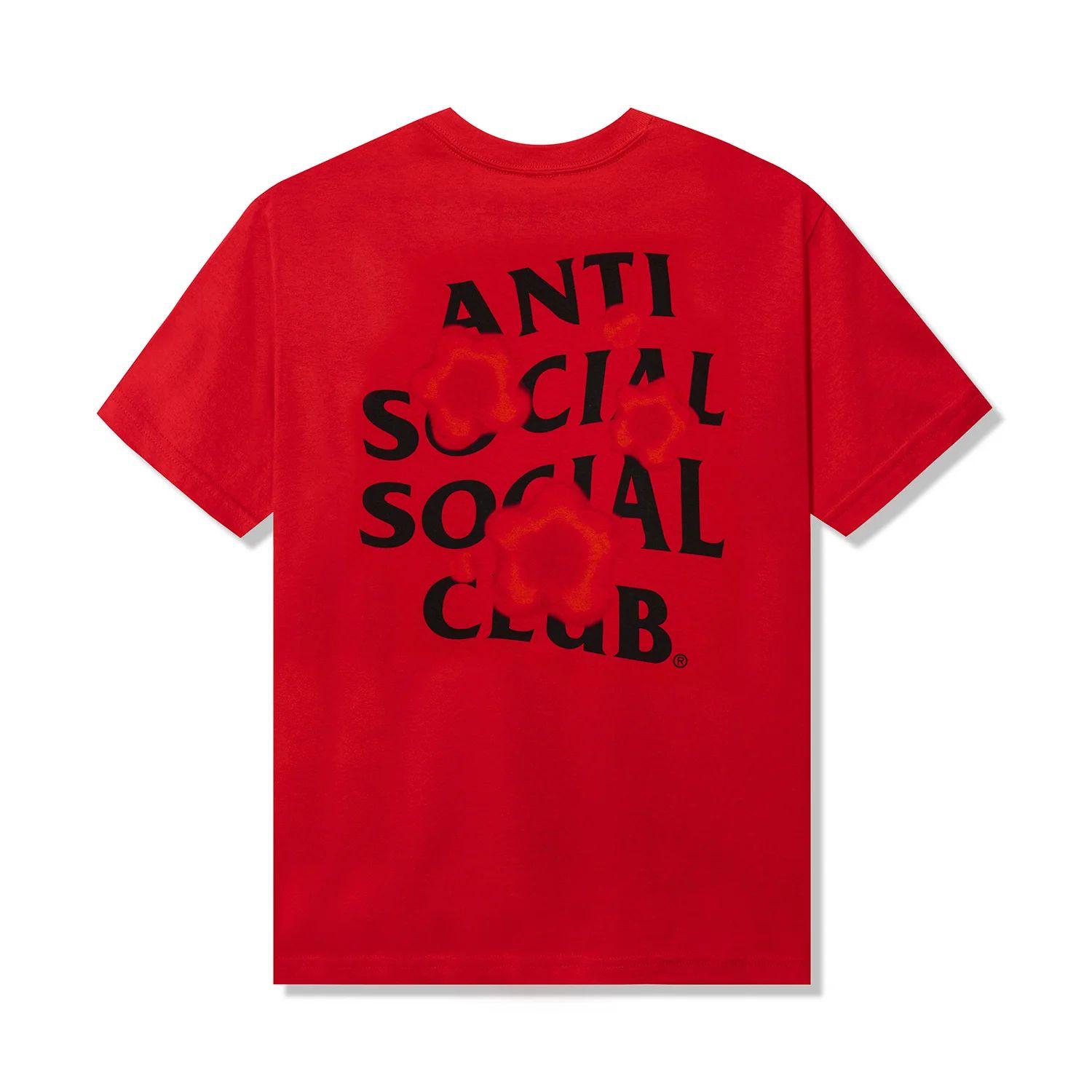 Playera Anti Social Social Club Roja